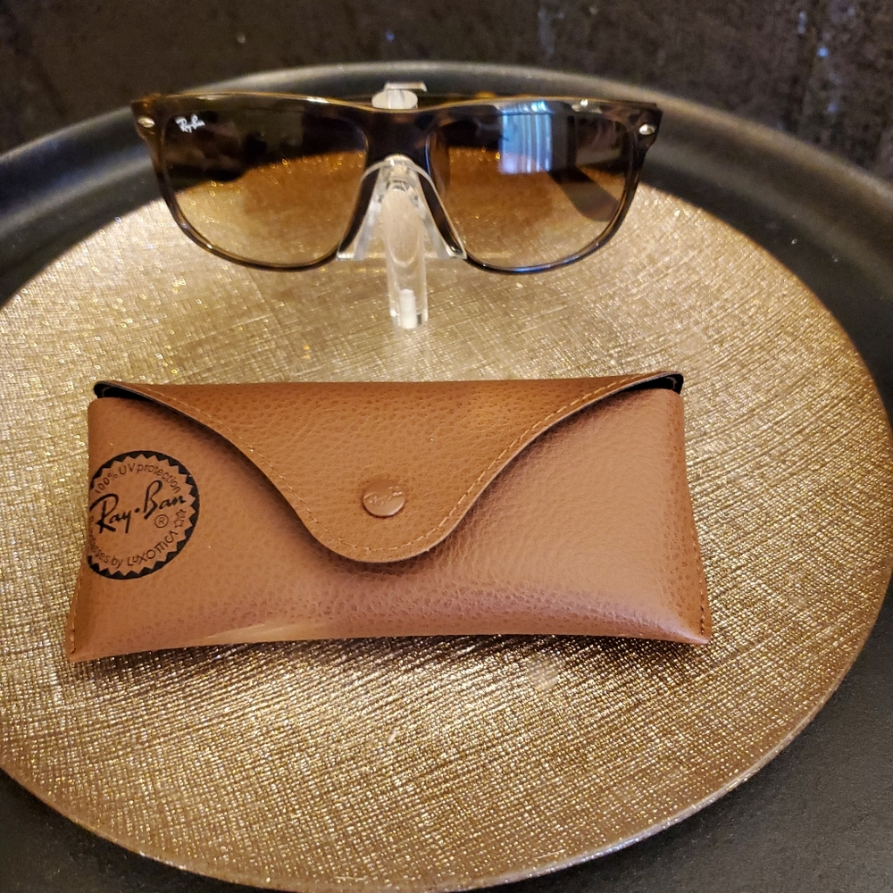 Ray Ban "Erica" Brown Tortoise Sunglasses